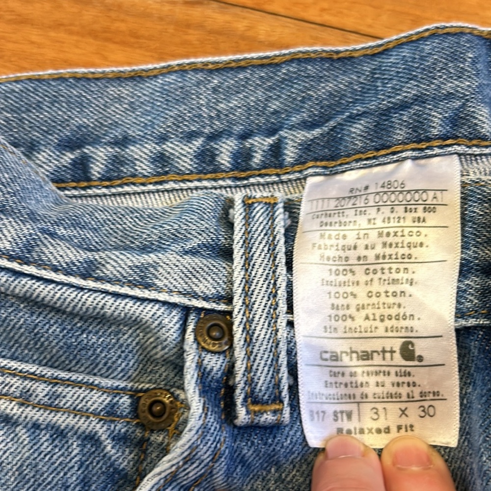 Carhartt Jeans 31x30 - Picture 3 of 7